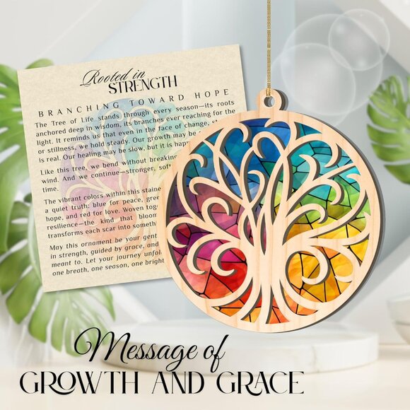 Ornaments Tree of Life Suncatcher - Picture 5 of 6